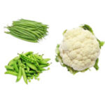 peas beans cauliflower