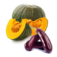 pumpkin brinjal