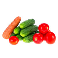 Tomatoes Cucumber Carrots